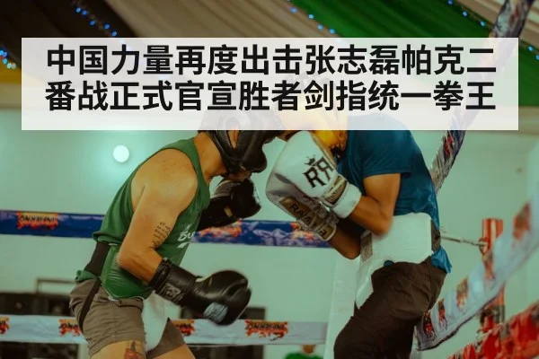 中国力量再度出击张志磊帕克二番战正式官宣胜者剑指统一拳王
