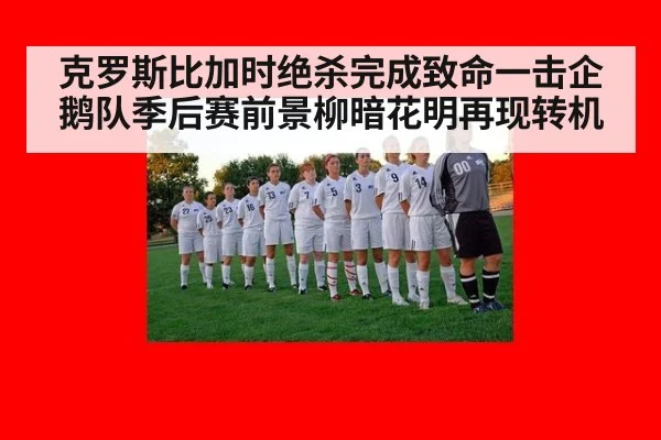 克罗斯比加时绝杀完成致命一击企鹅队季后赛前景柳暗花明再现转机
